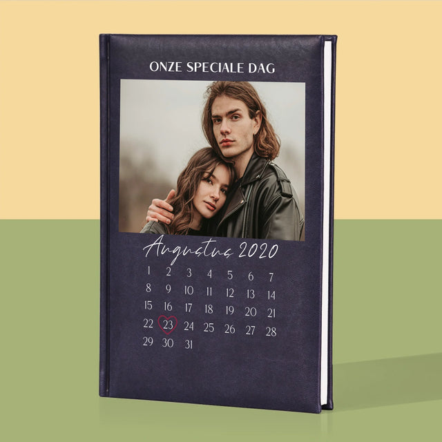 Foto En Handtekening: Onze Speciale Dag - Notitieboek