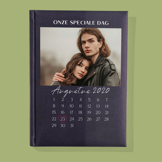 Foto En Handtekening: Onze Speciale Dag - Notitieboek