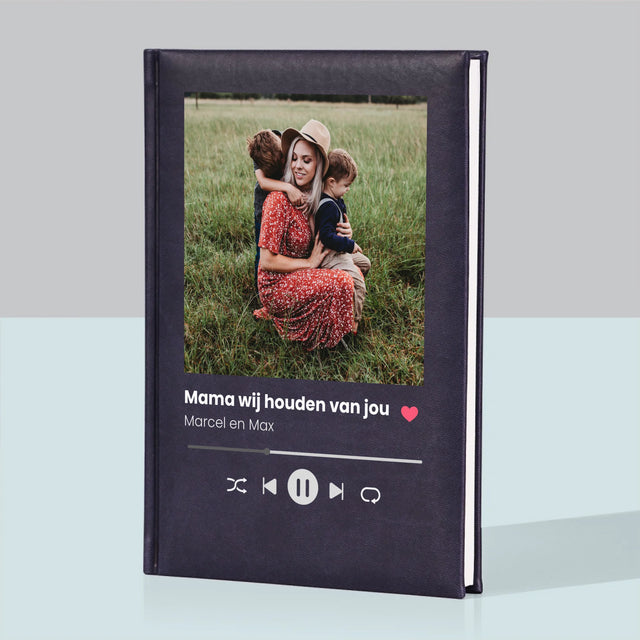 Foto En Handtekening: Mama Wij Houden Van Jou - Notitieboek