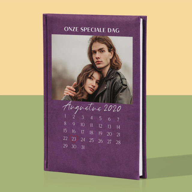 Foto En Handtekening: Onze Speciale Dag - Notitieboek