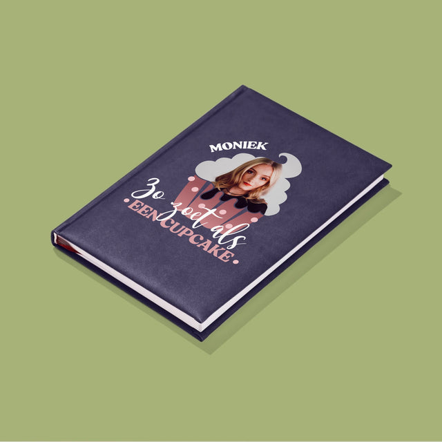 Foto En Handtekening: Zo Zoet Als Een Cupcake - Notitieboek