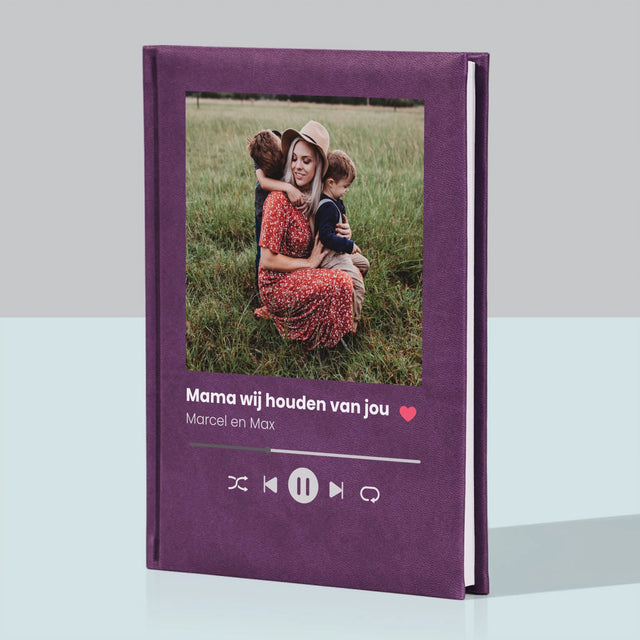 Foto En Handtekening: Mama Wij Houden Van Jou - Notitieboek