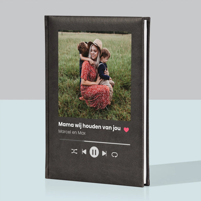 Foto En Handtekening: Mama Wij Houden Van Jou - Notitieboek