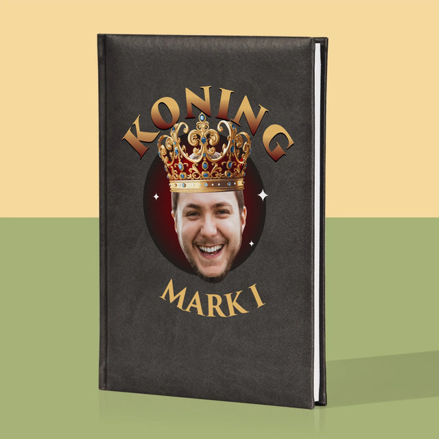 Foto En Handtekening: Koning - Notitieboek