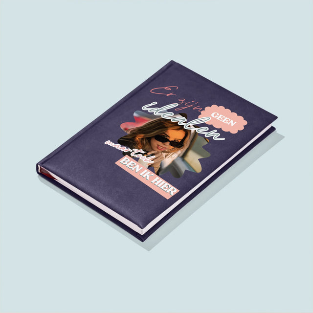 Foto En Handtekening: Er Zijn Geen Idealen - Notitieboek