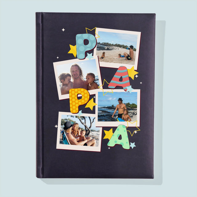 Fotocollage: Letters Papa - Notitieboek