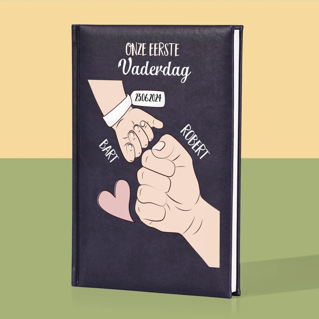 Naam En Handtekening : Eerste Vaderdag Samen - Notitieboek