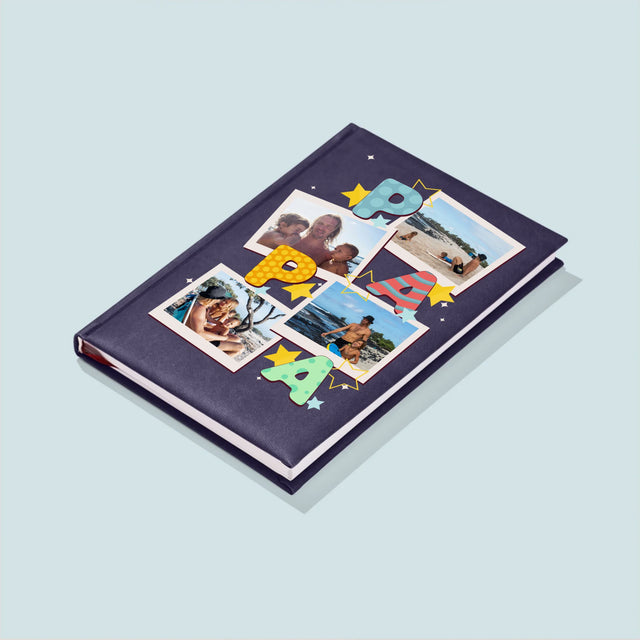 Fotocollage: Letters Papa - Notitieboek