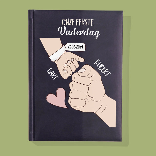 Naam En Handtekening : Eerste Vaderdag Samen - Notitieboek