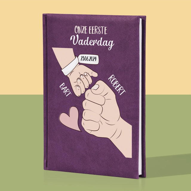 Naam En Handtekening : Eerste Vaderdag Samen - Notitieboek