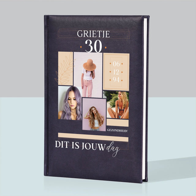 Fotocollage: Dit Is Jouw Dag - Notitieboek
