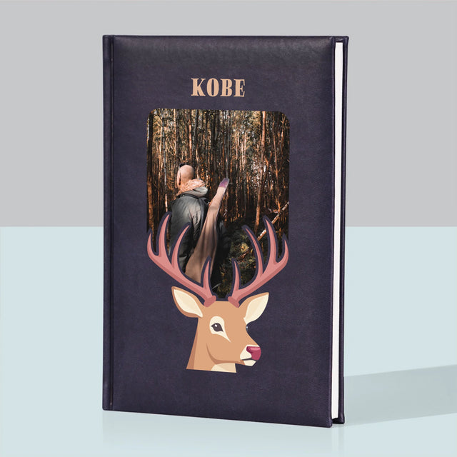 Foto En Handtekening: Hert - Notitieboek