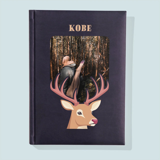 Foto En Handtekening: Hert - Notitieboek