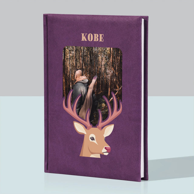 Foto En Handtekening: Hert - Notitieboek