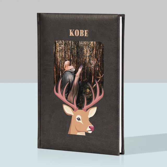 Foto En Handtekening: Hert - Notitieboek