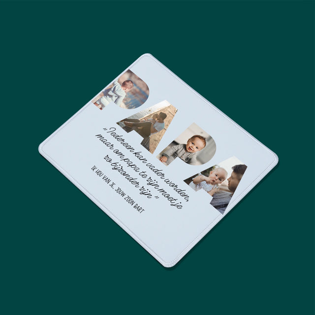 Woord Van Foto'S: Bijzondere Papa - Bureauonderlegger