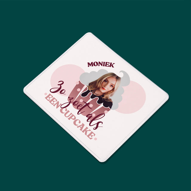 Foto En Handtekening: Zo Zoet Als Een Cupcake - Bureauonderlegger