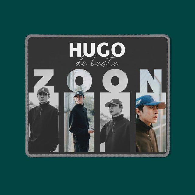 Fotocollage: De Beste Zoon - Bureauonderlegger