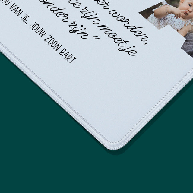 Woord Van Foto'S: Bijzondere Papa - Bureauonderlegger