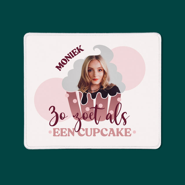 Foto En Handtekening: Zo Zoet Als Een Cupcake - Bureauonderlegger
