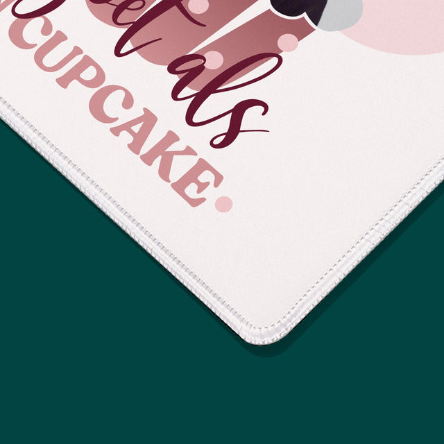 Foto En Handtekening: Zo Zoet Als Een Cupcake - Bureauonderlegger