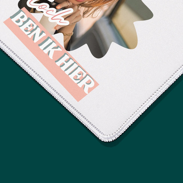 Foto En Handtekening: Er Zijn Geen Idealen - Bureauonderlegger