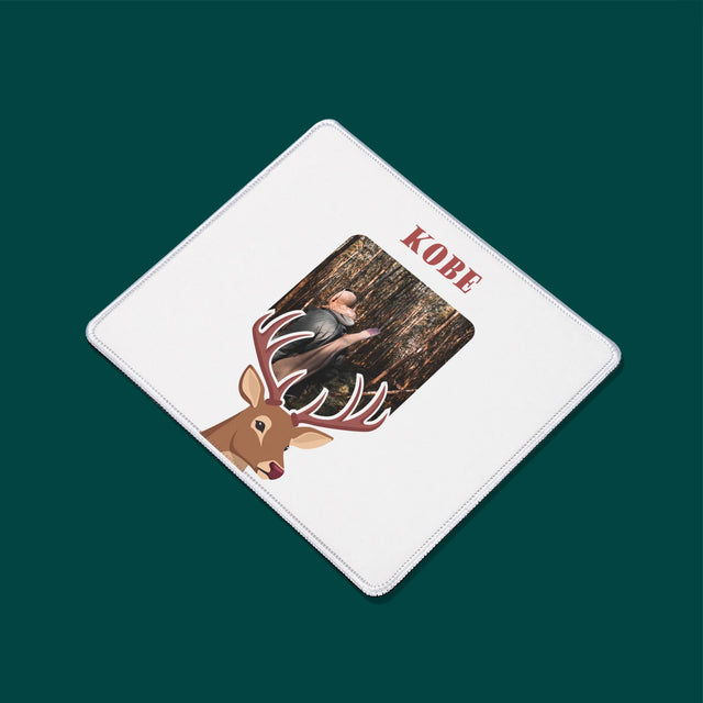 Foto En Handtekening: Hert - Bureauonderlegger