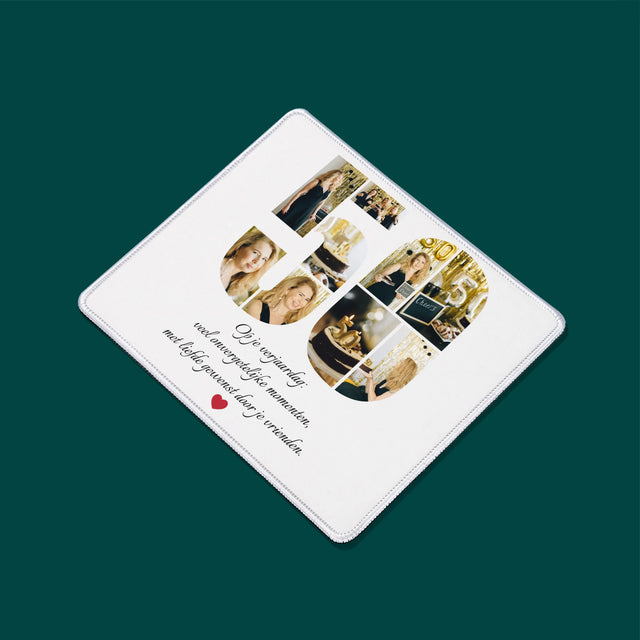 Vorm Van Foto'S: 50E Verjaardag Wensen - Bureauonderlegger