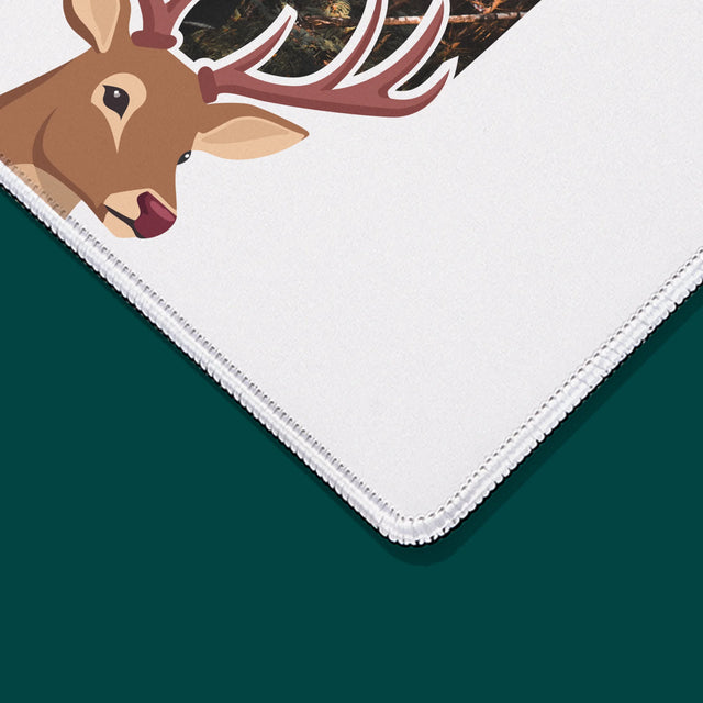 Foto En Handtekening: Hert - Bureauonderlegger