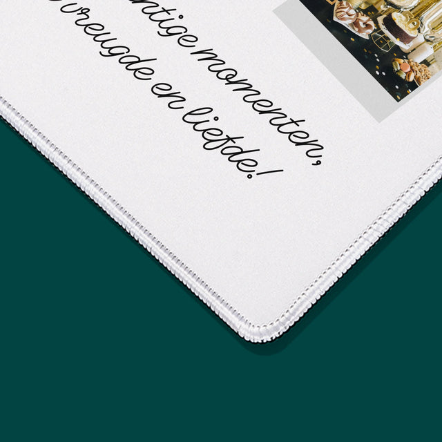 Fotocollage:  50 Jaar Vol Prachtige Momenten - Bureauonderlegger