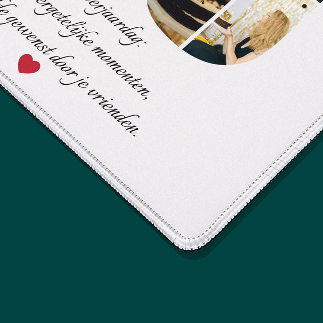 Vorm Van Foto'S: 50E Verjaardag Wensen - Bureauonderlegger