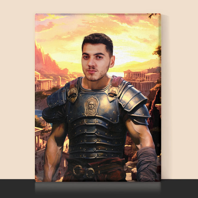 Koninklijk Portret: Romeins - Afdruk Met Frame 30X40 (Verticaal)