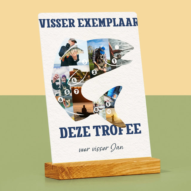 Vorm Van Foto'S: Vissers Exemplaar - Afdruk Op Acrylglas (Verticaal)
