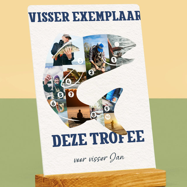 Vorm Van Foto'S: Vissers Exemplaar - Afdruk Op Acrylglas (Verticaal)
