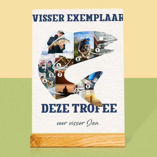 Vorm Van Foto'S: Vissers Exemplaar - Afdruk Op Acrylglas (Verticaal)