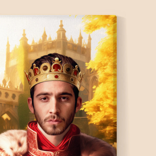 Koninklijk Portret: Koningin - Afdruk Met Frame 30X40 (Verticaal)