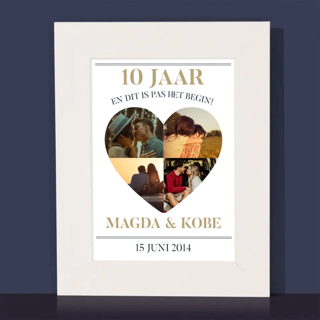 Vorm Van Foto'S: Jubileumjaren - Fotokader (Horziontaal)