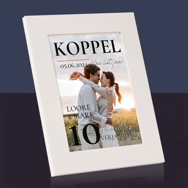 Omslag Van Tijdschrift: Koppel Van Het Jaar - Fotokader (Horziontaal)
