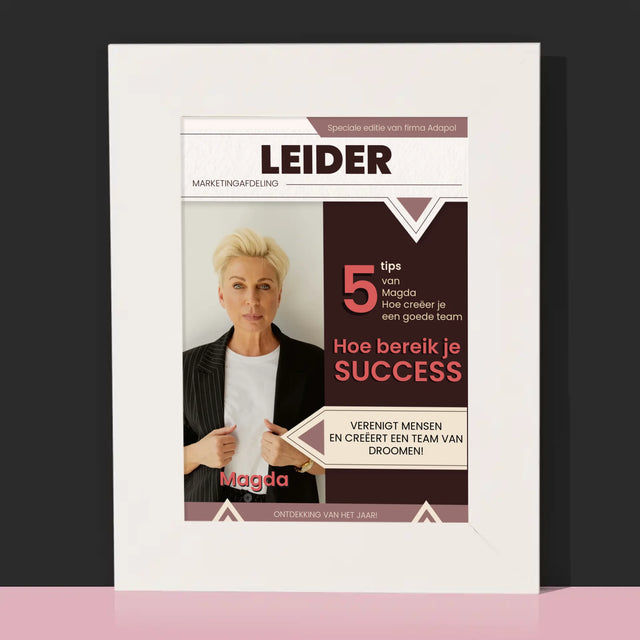 Omslag Van Tijdschrift: Leider - Fotokader (Horziontaal)