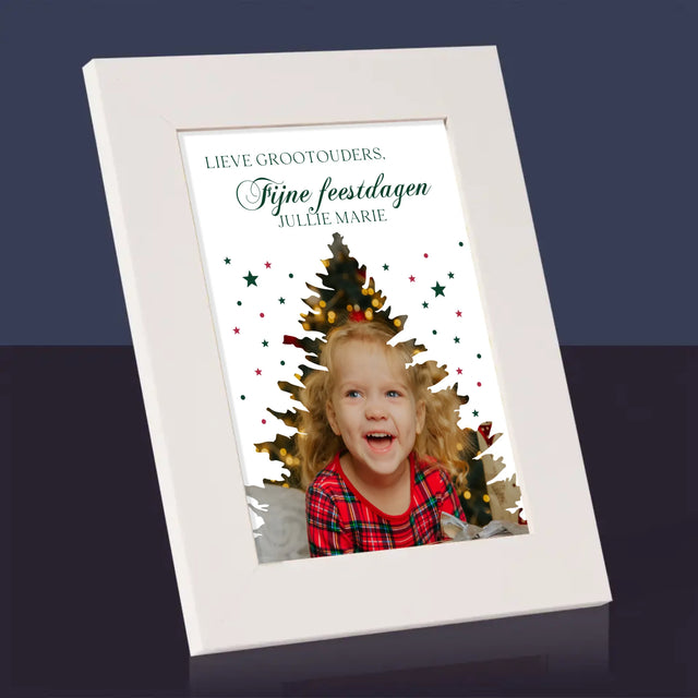 Vorm Van Foto'S: Kerstboom, Feestdagen - Fotokader (Horziontaal)