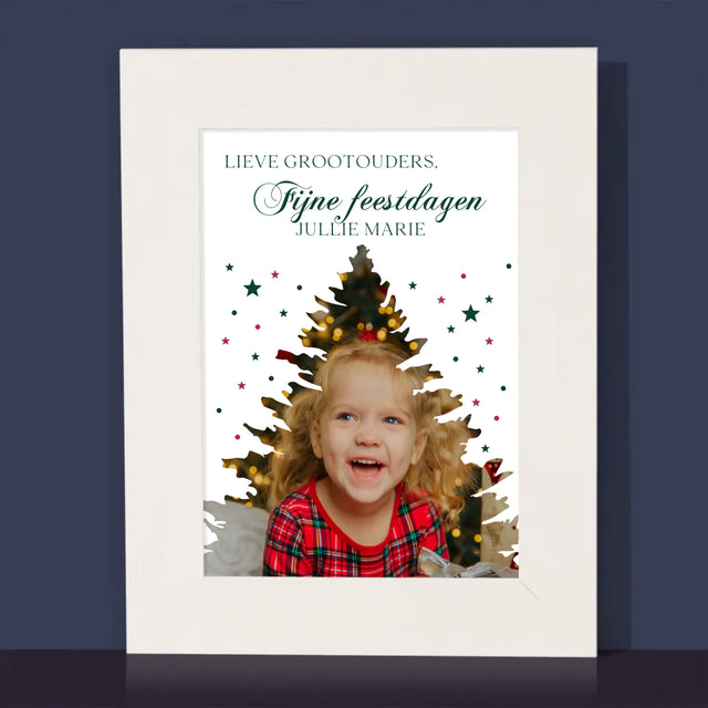 Vorm Van Foto'S: Kerstboom, Feestdagen - Fotokader (Horziontaal)