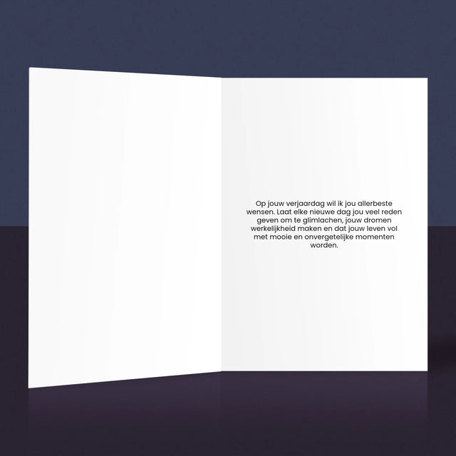 Foto En Handtekening: De Beste Mama Ter Wereld - Wenskaart