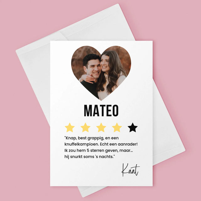 Foto En Handtekening: De Beste Vriendje, Aanrader - Wenskaart