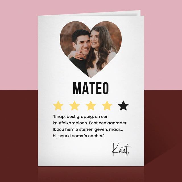 Foto En Handtekening: De Beste Vriendje, Aanrader - Wenskaart