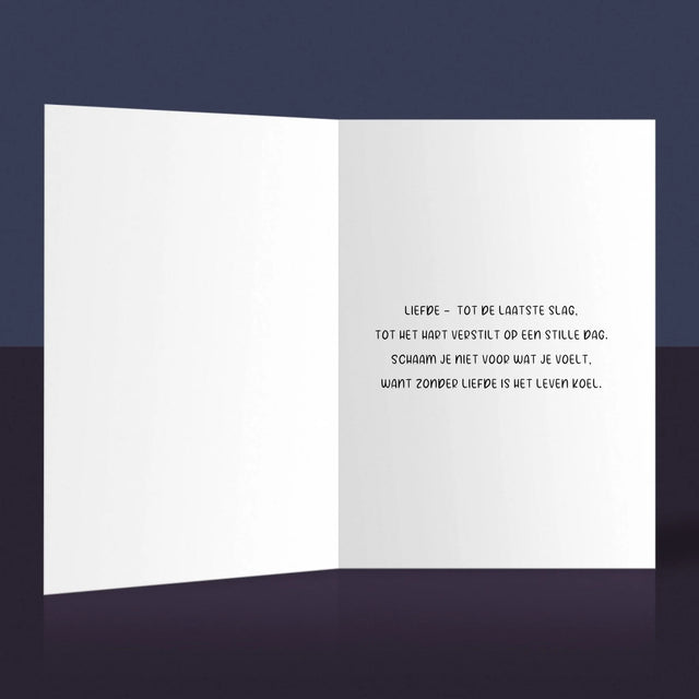 Foto En Handtekening: Wensen Voor Mannendag - Wenskaart