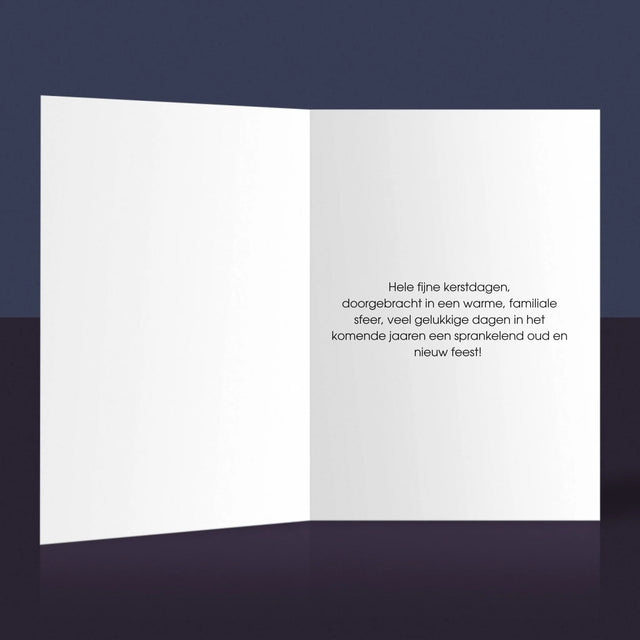 Fotocollage: Kerstboom - Wenskaart