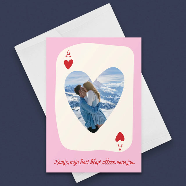 Foto En Handtekening: Valentijnkaart - Wenskaart