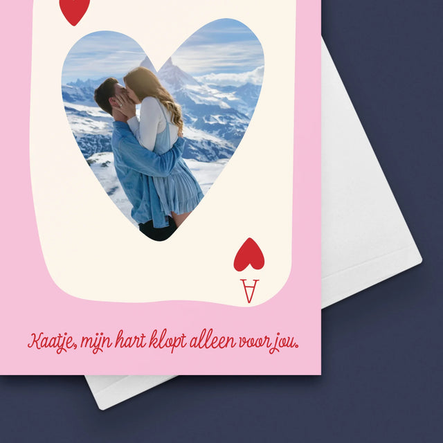 Foto En Handtekening: Valentijnkaart - Wenskaart