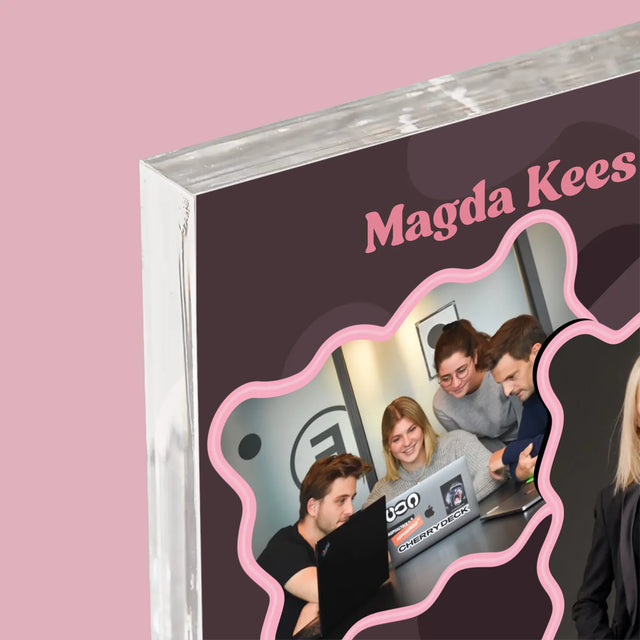 Fotocollage: De Beste Bazin - Acryl Blok