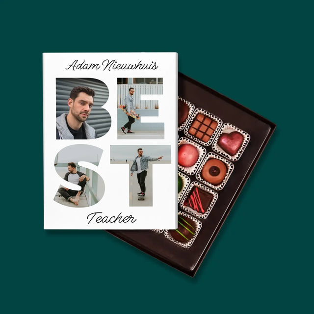 Woord Van Foto'S: Best Teacher - Pralines